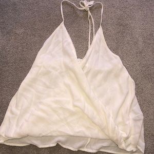 White Abercrombie & Fitch Halter Top